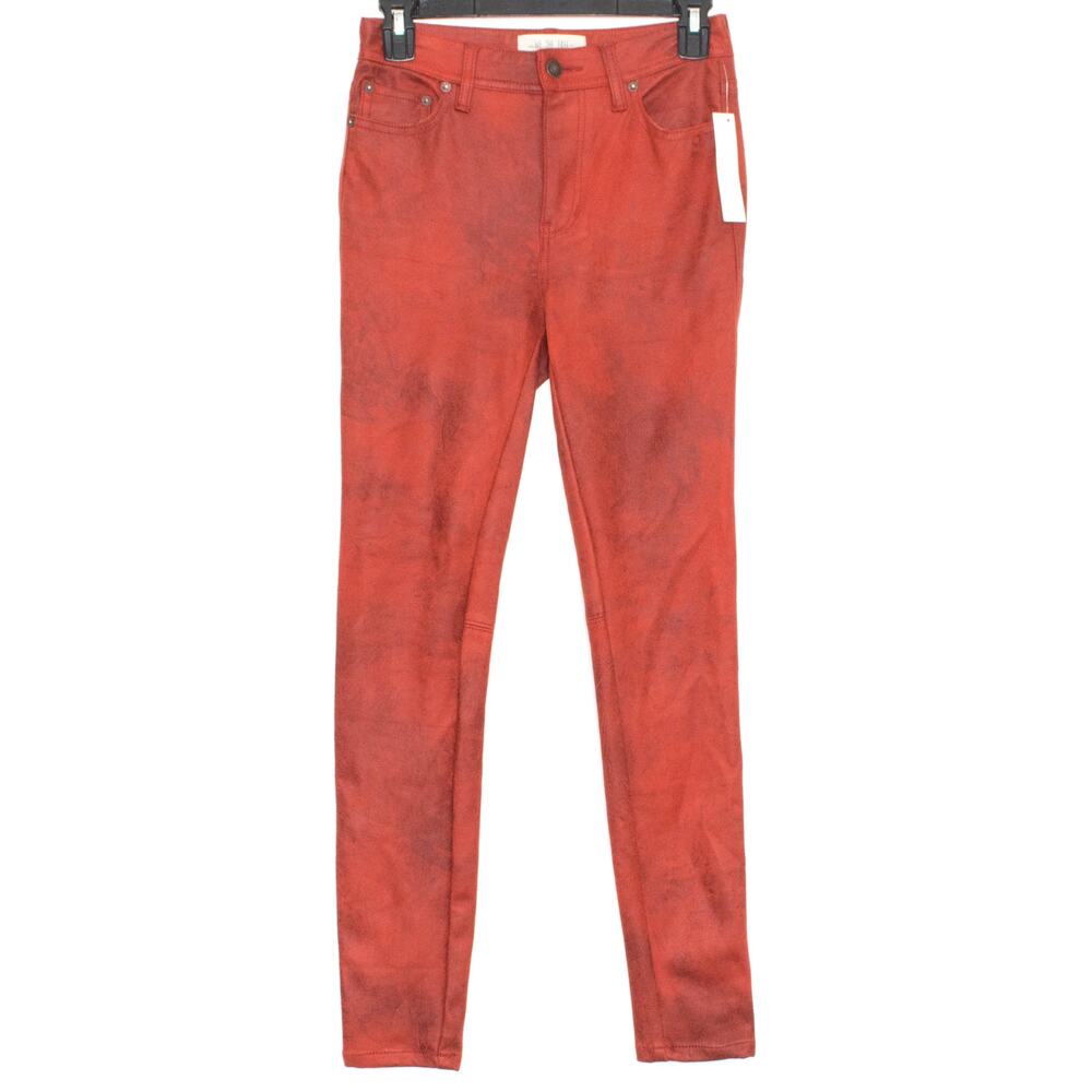 NWT We The‎ Free People Pants Skinny Boho Festival Indie Sleaze Y2K Casual 25